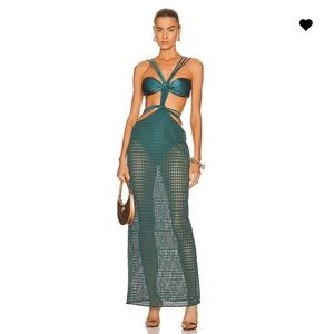 PATBO x Alessandra Ambrosio Cut Out Beach Dress - XS